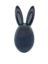Load image into Gallery viewer, Beauty Blender Makeup Case Black Satin Bunny Cosmetic Holder