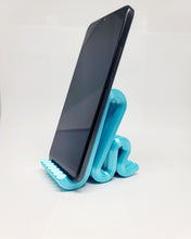 Load image into Gallery viewer, Modern Phone Stand Cell Phone/Tablet Stand Curvy Shaped Smartphone and Small Tablets Kindle Holder