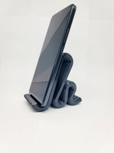 Load image into Gallery viewer, Modern Phone Stand Cell Phone/Tablet Stand Curvy Shaped Smartphone and Small Tablets Kindle Holder