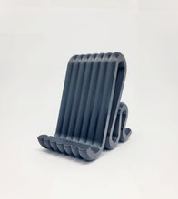 Load image into Gallery viewer, Modern Phone Stand Cell Phone/Tablet Stand Curvy Shaped Smartphone and Small Tablets Kindle Holder