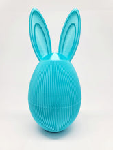Load image into Gallery viewer, Teal Satin Bunny Makeup Beauty Blender Case