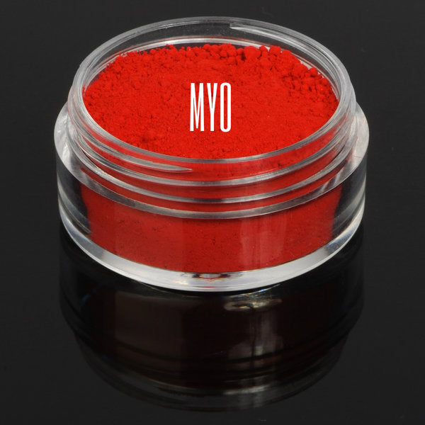 MYO Vamp Matte Red Eyeshadow Pigment Mica Loose Powder Cosmetic Makeup 10 Gram Jar