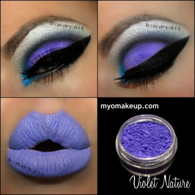 MYO Violet Nature Matte Purple Eyeshadow Pigment Mica Loose Powder Cosmetic Makeup