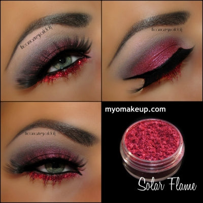 MYO Solar Flame Eyeshadow Pigment Mica Loose Powder Cosmetic Makeup