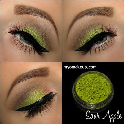 MYO Sour Apple Eyeshadow Pigment Mica Loose Powder Cosmetic Makeup