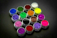 Load image into Gallery viewer, 10 Piece Myo Loose Eyeshadow Pigment All Matte Mixed Glam Sampler Collection Set E