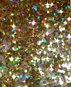 1 Ounce Heart Of Gold Loose Glitter