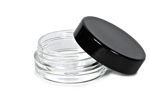 3 Gram Clear Round Cosmetic Containers