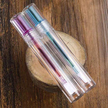 Load image into Gallery viewer, 6ML Purple Or Blue Lip Gloss Tubes Empty Lipgloss Bottle Cylinder Transparent Lip Tube Makeup Tools Empty Gloss Container