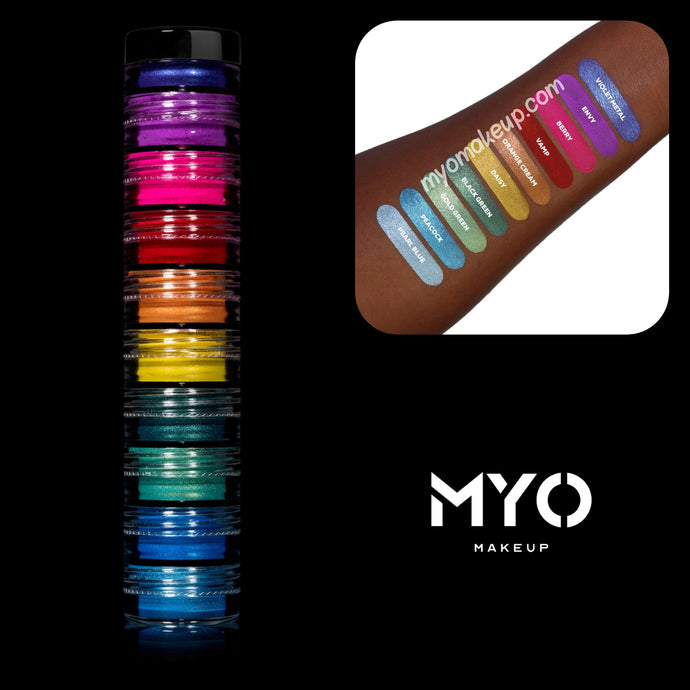 10 MYO Other Side Of The Rainbow Stackable Eyeshadow Pigments