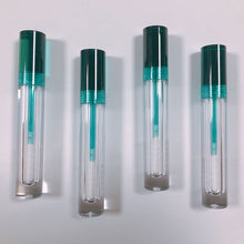 Load image into Gallery viewer, 7ML Empty Mascara Tubes Teal/Clear With Wand Applicator Transparent Mascara