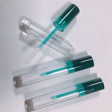Load image into Gallery viewer, 7ML Empty Mascara Tubes Teal/Clear With Wand Applicator Transparent Mascara