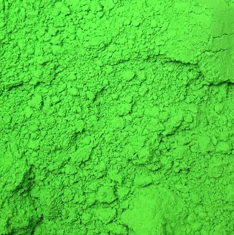 1 Ounce Ultra Bright Green Loose Powder Pigment